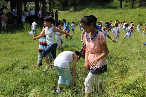 跆拳道班亲子户外趣味寻宝活动圆满结束